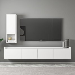 Hanah Home Soporte para TV Sema - Blanco